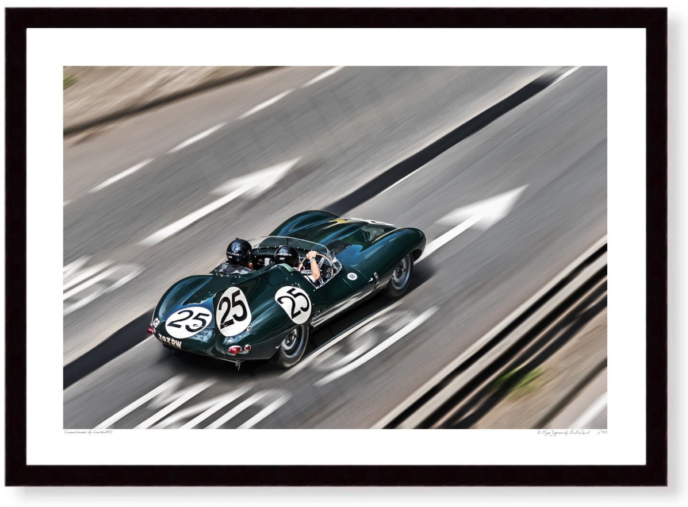 Jaguar D-Type at MotoFest Coventry