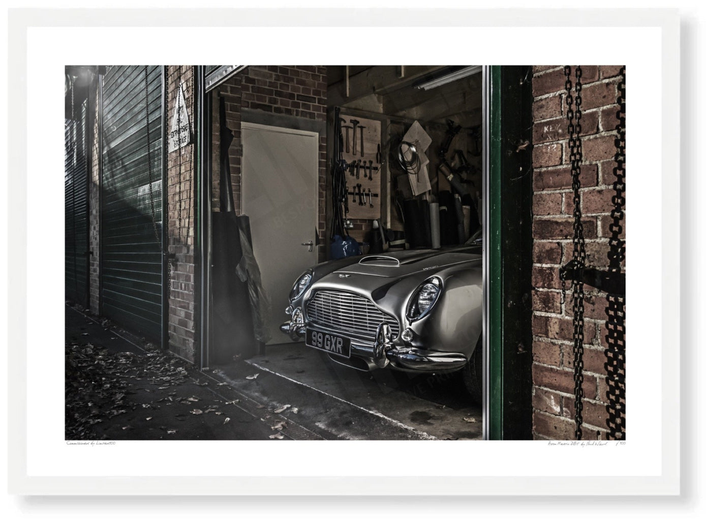 Aston Martin DB5 at Bicester Heritage