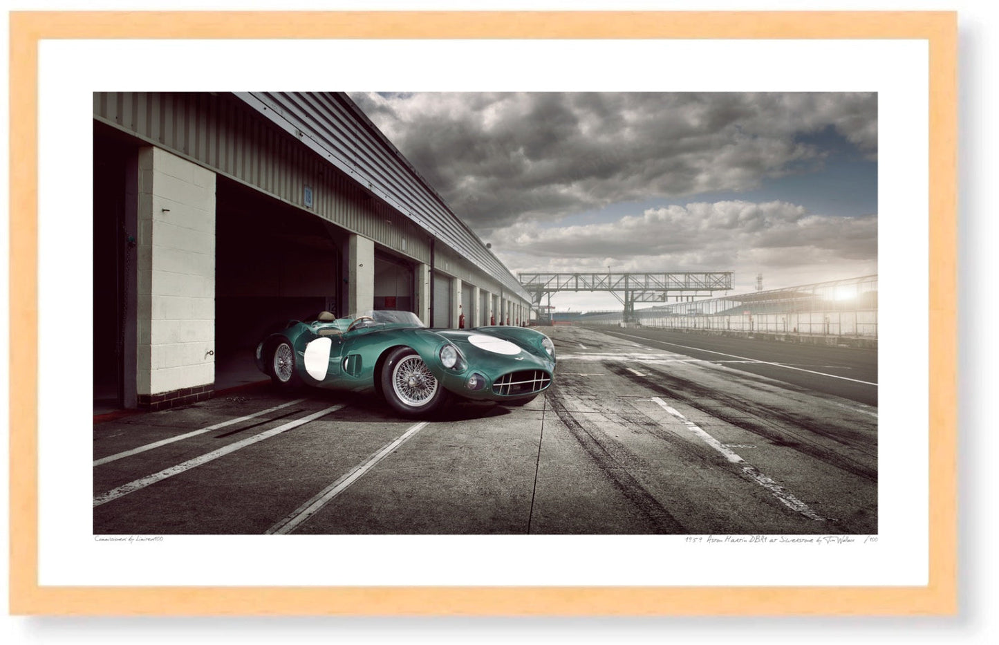 1959 Aston Martin DBR1 at Silverstone