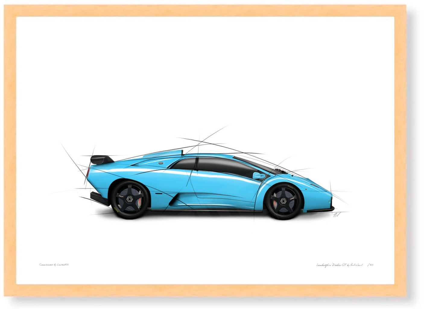 Lamborghini Diablo GT (blue)
