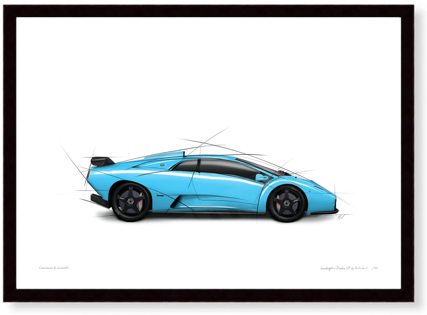 Lamborghini Diablo GT (blue)