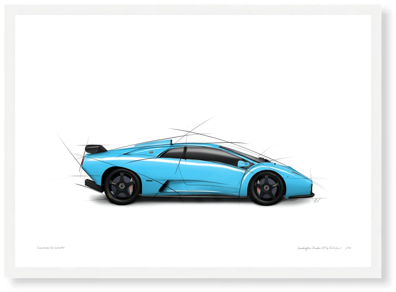 Lamborghini Diablo GT (blue)