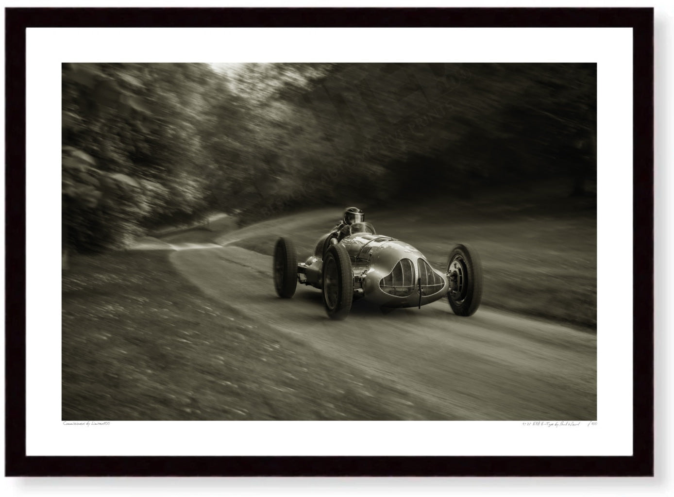 1938 ERA E-Type at Prescott Hill Climb