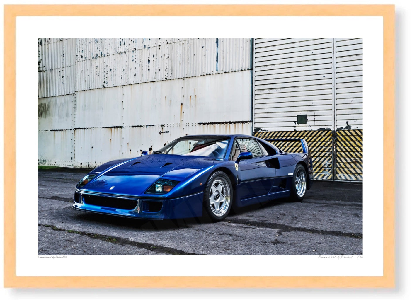 Ferrari F40 at Bicester Heritage