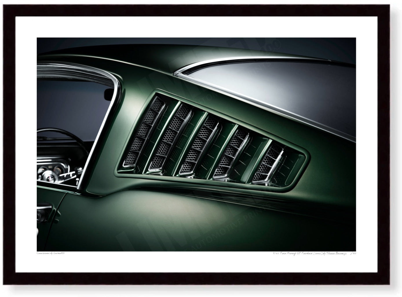 1965 Ford Mustang GT Fastback (detail)