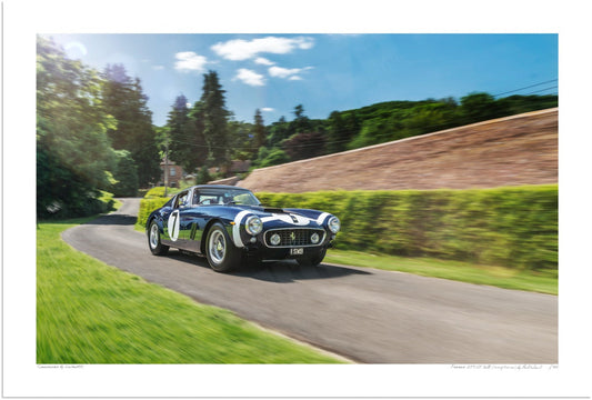 Ferrari 250 GT SWB (Stirling Moss car) at Shelsley Walsh