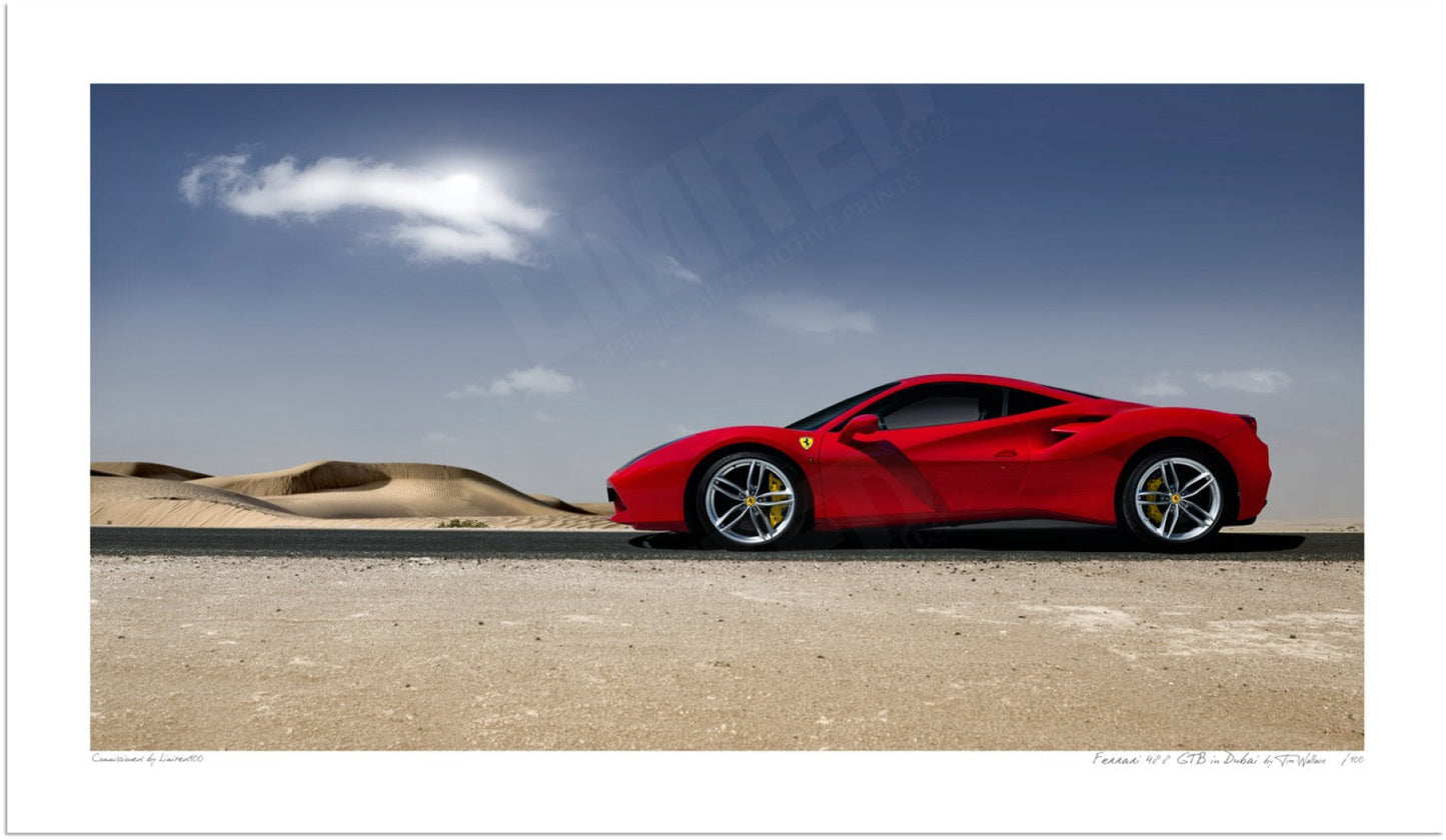 Ferrari 488 GTB in Dubai