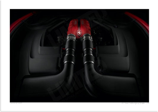 Ferrari California Engine