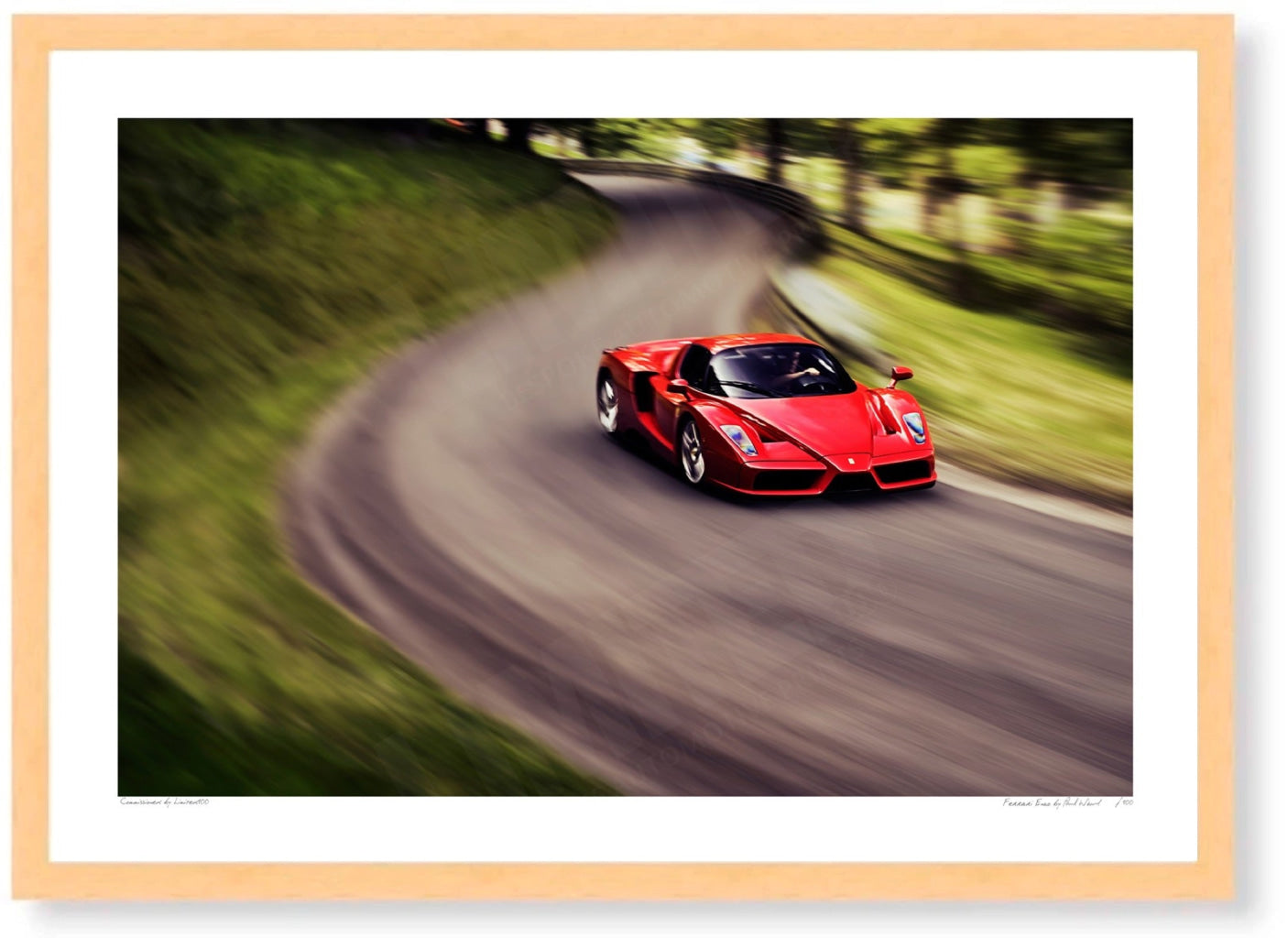 Ferrari Enzo at Prescott Hill Climb