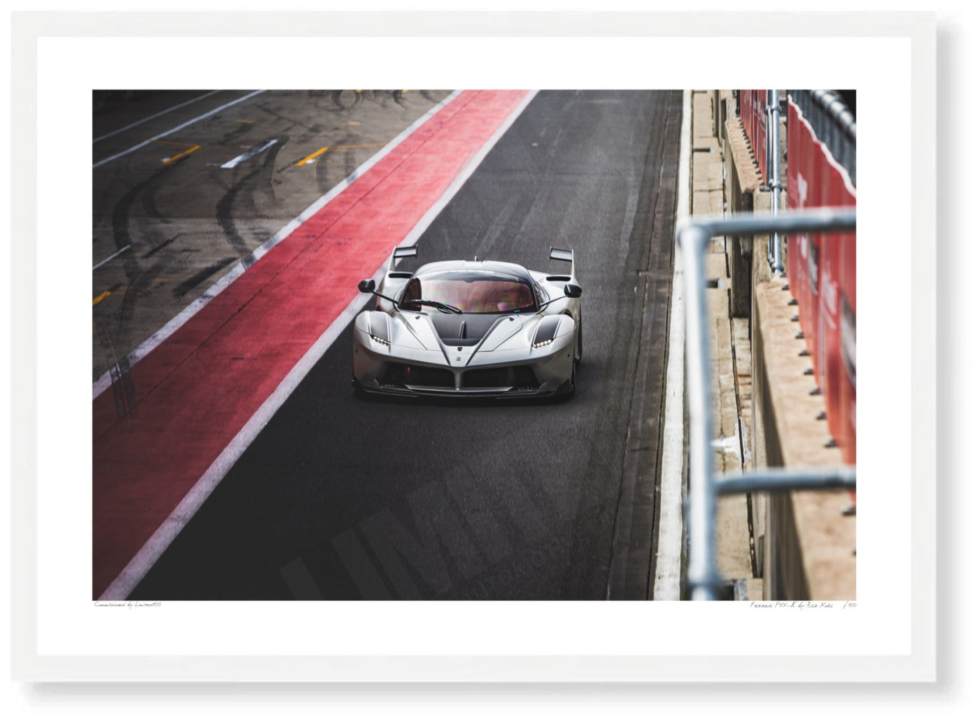 Ferrari FXX-K at Silverstone (Pensive)