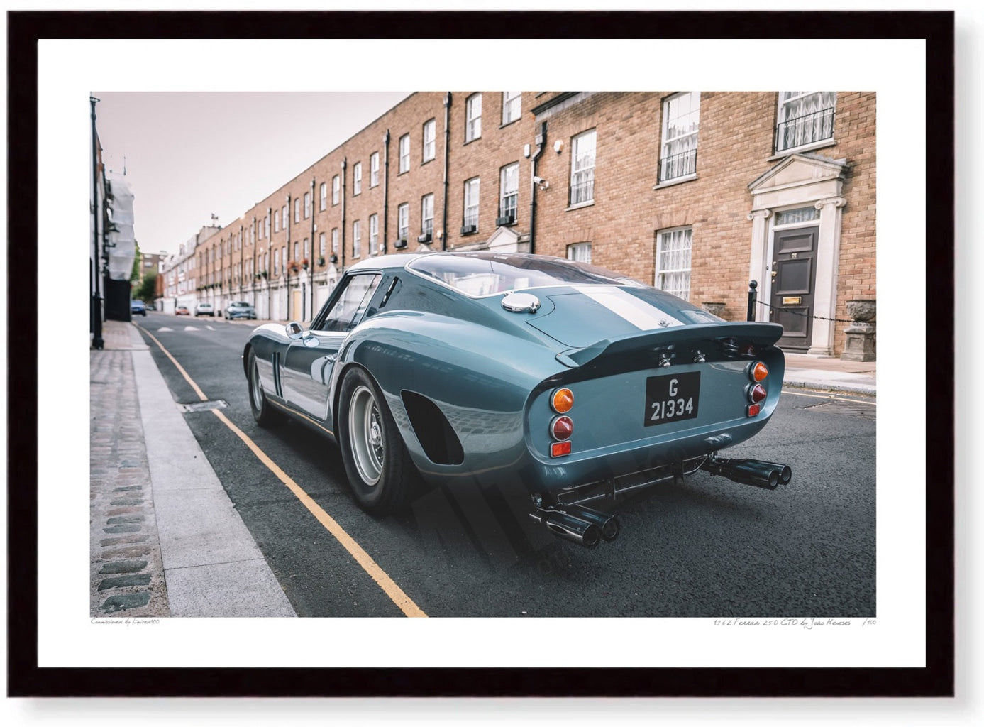Ferrari 250 GTO 1962 in Knightsbridge (C-pillar)