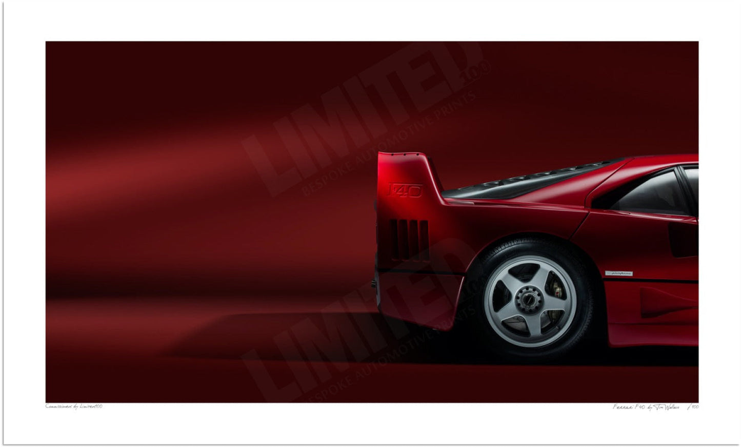 Ferrari F40 (side profile)