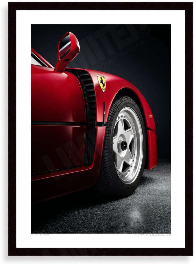 Ferrari F40 detail