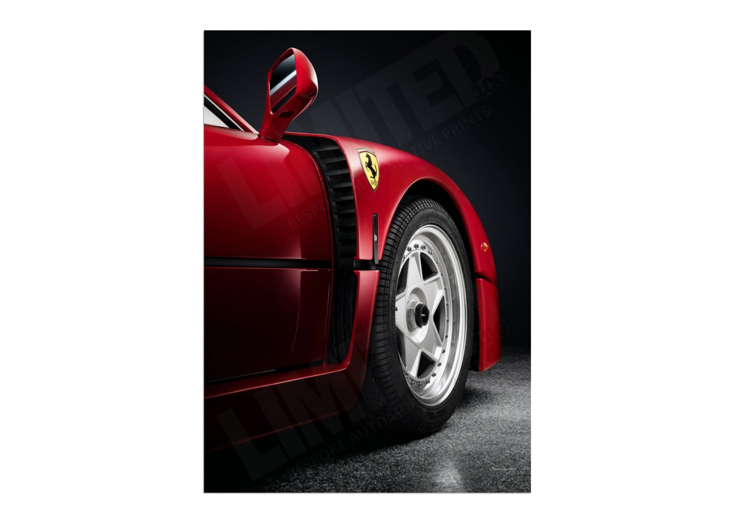 Ferrari F40 detail