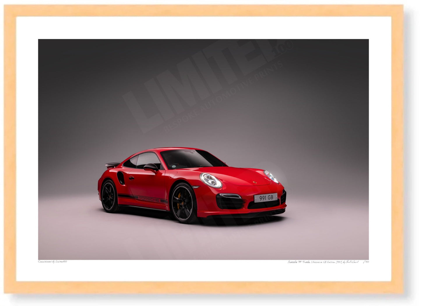 Porsche 911 (991.1) Turbo S Exclusive GB Edition