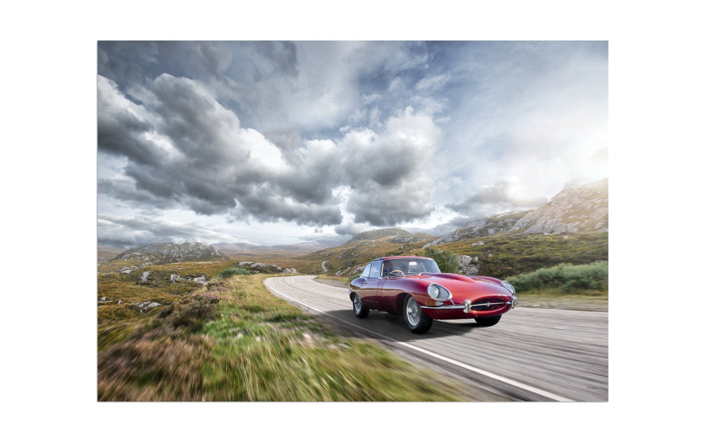 1968 Jaguar E-Type 4.2 in Scotland