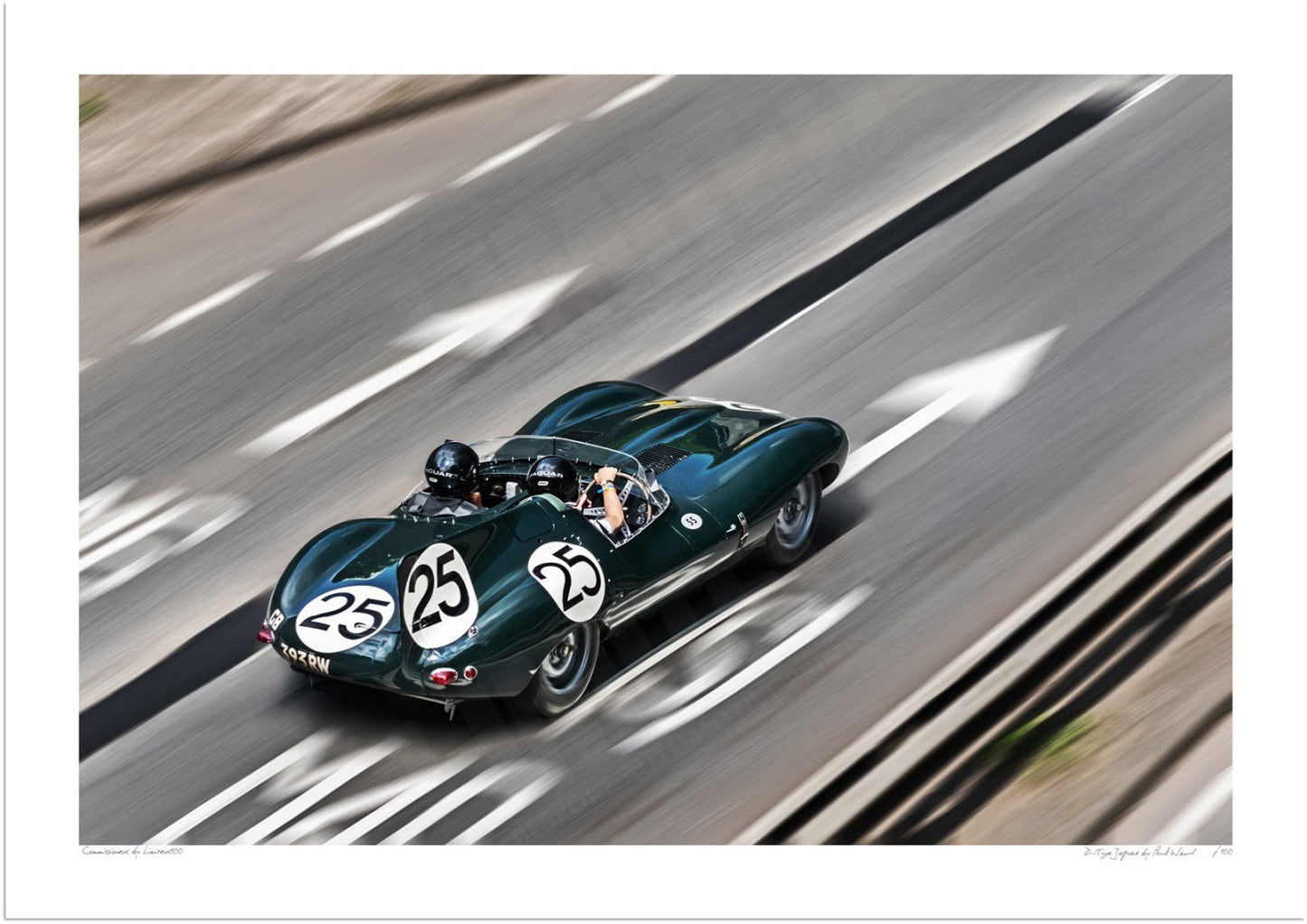 Jaguar D-Type at MotoFest Coventry