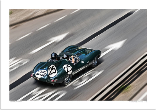 Jaguar D-Type at MotoFest Coventry