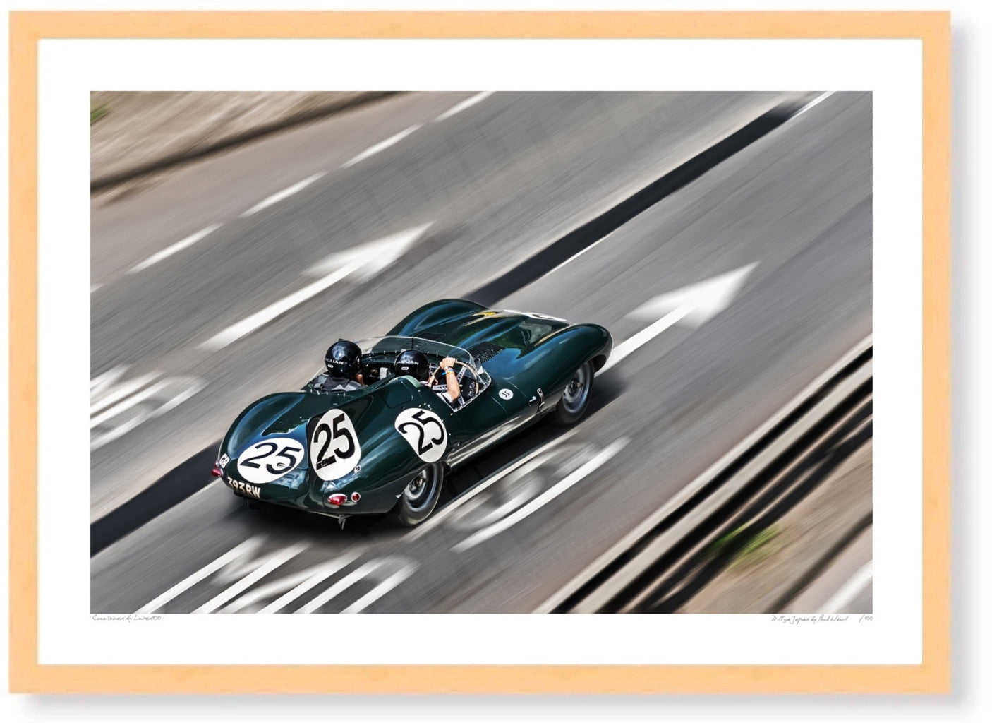 Jaguar D-Type at MotoFest Coventry