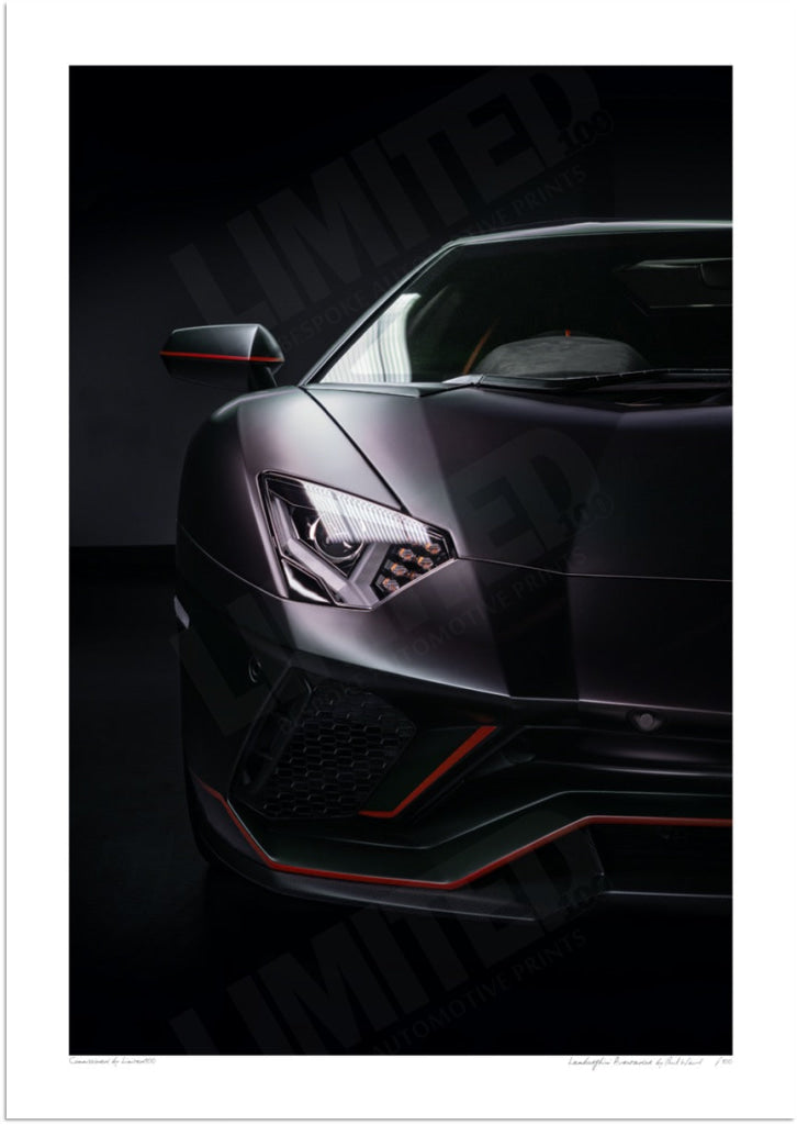 Lamborghini Aventador (matt black)