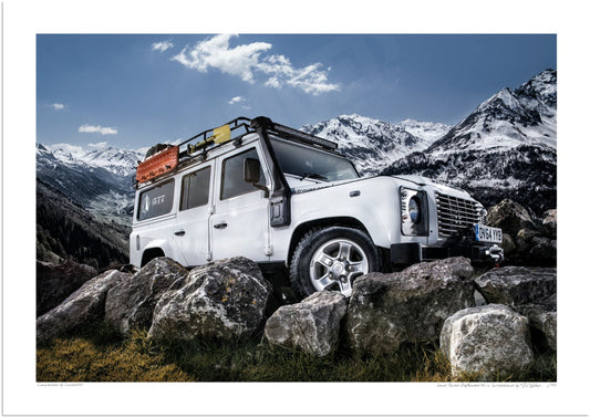 Land Rover Defender 110 in Switzerland
