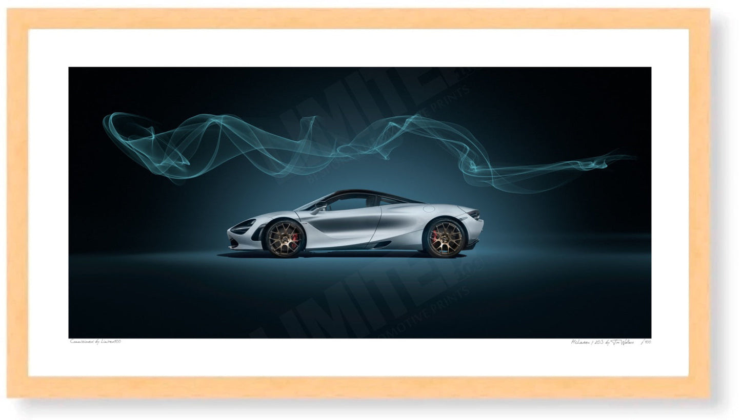 McLaren 720S (side profile, studio)