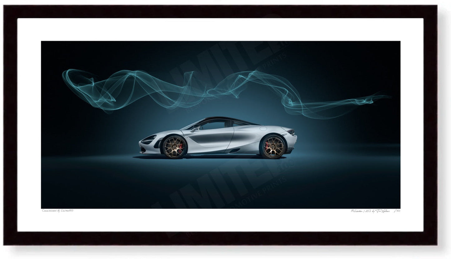 McLaren 720S (side profile, studio)