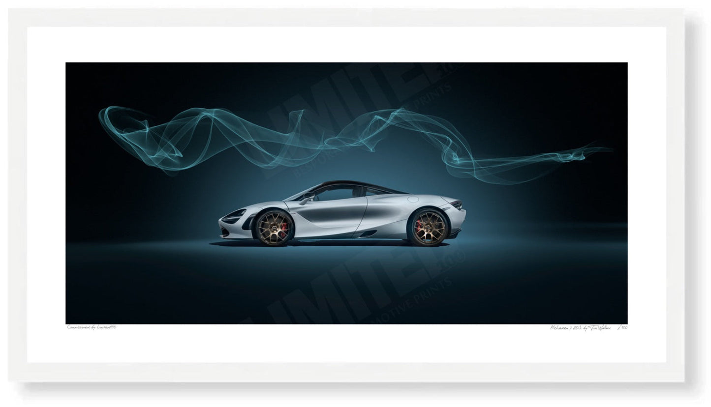 McLaren 720S (side profile, studio)