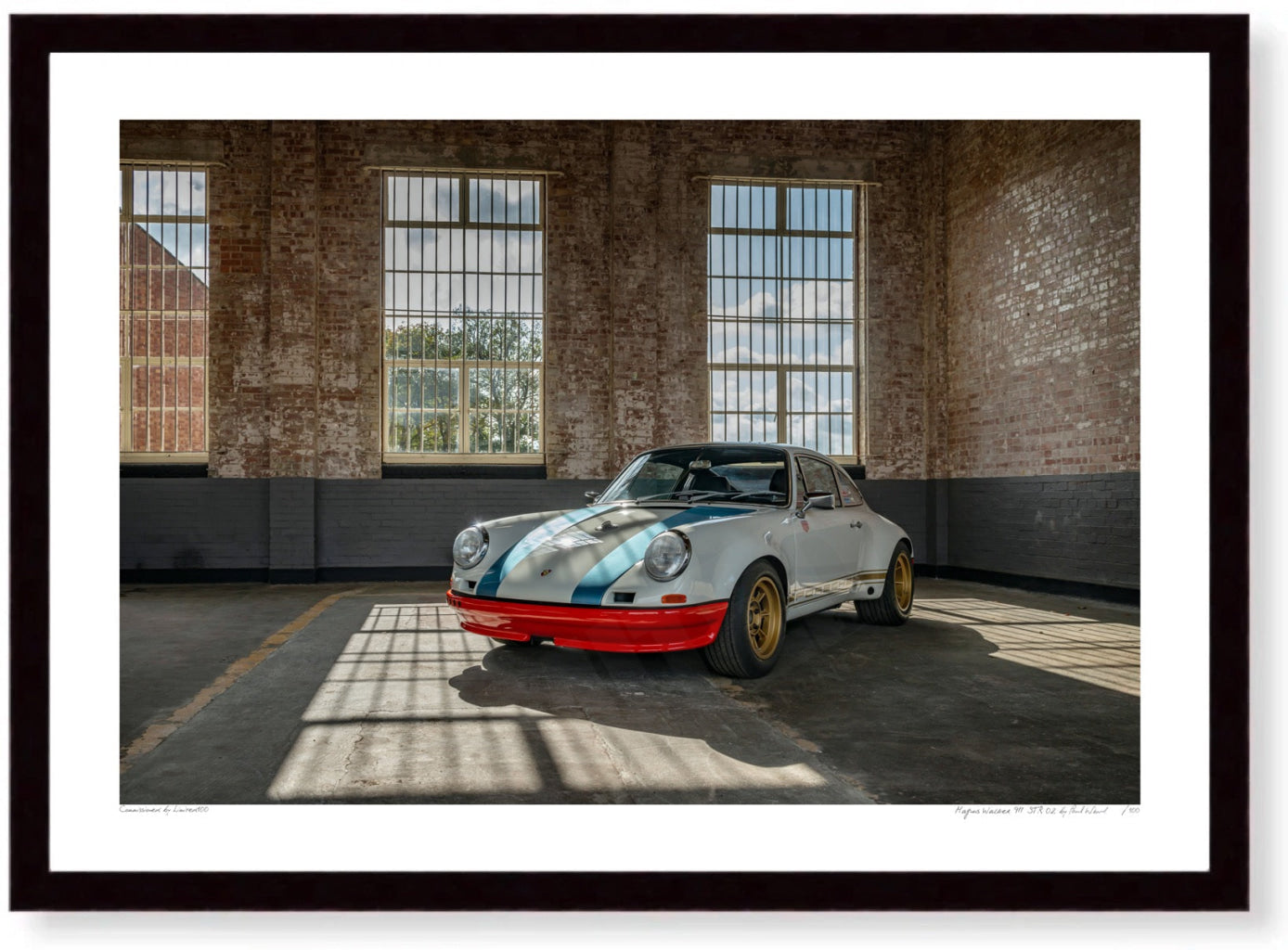 Magnus Walker Outlaw 911 'STR 02' at Bicester Heritage (side)