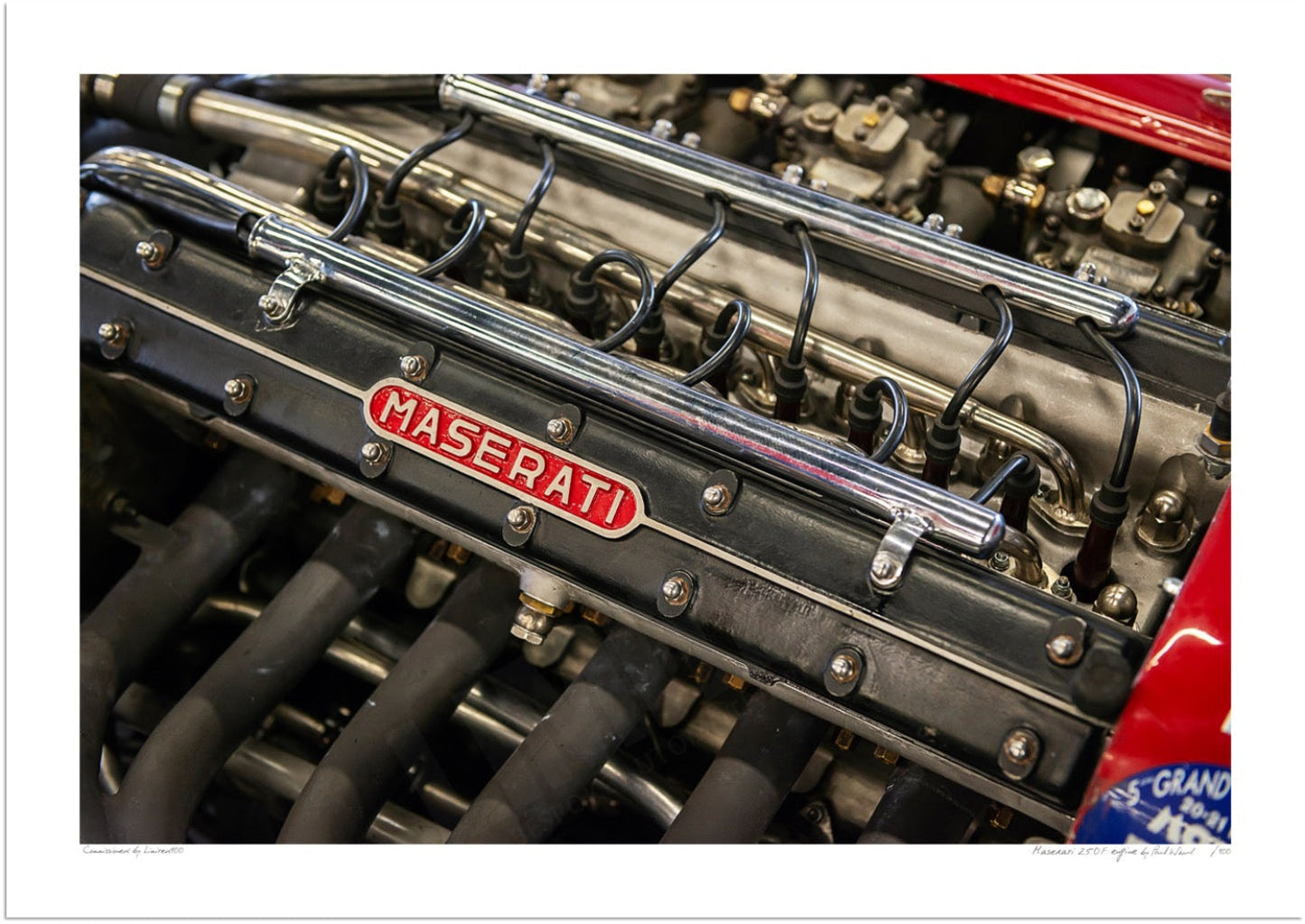 Maserati 250F engine