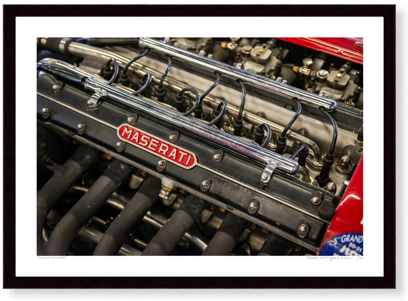 Maserati 250F engine