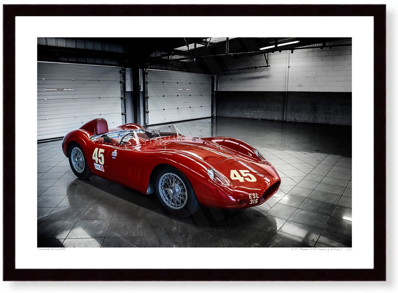 1957 Maserati 250S by Fantuzzi at Silverstone Classic