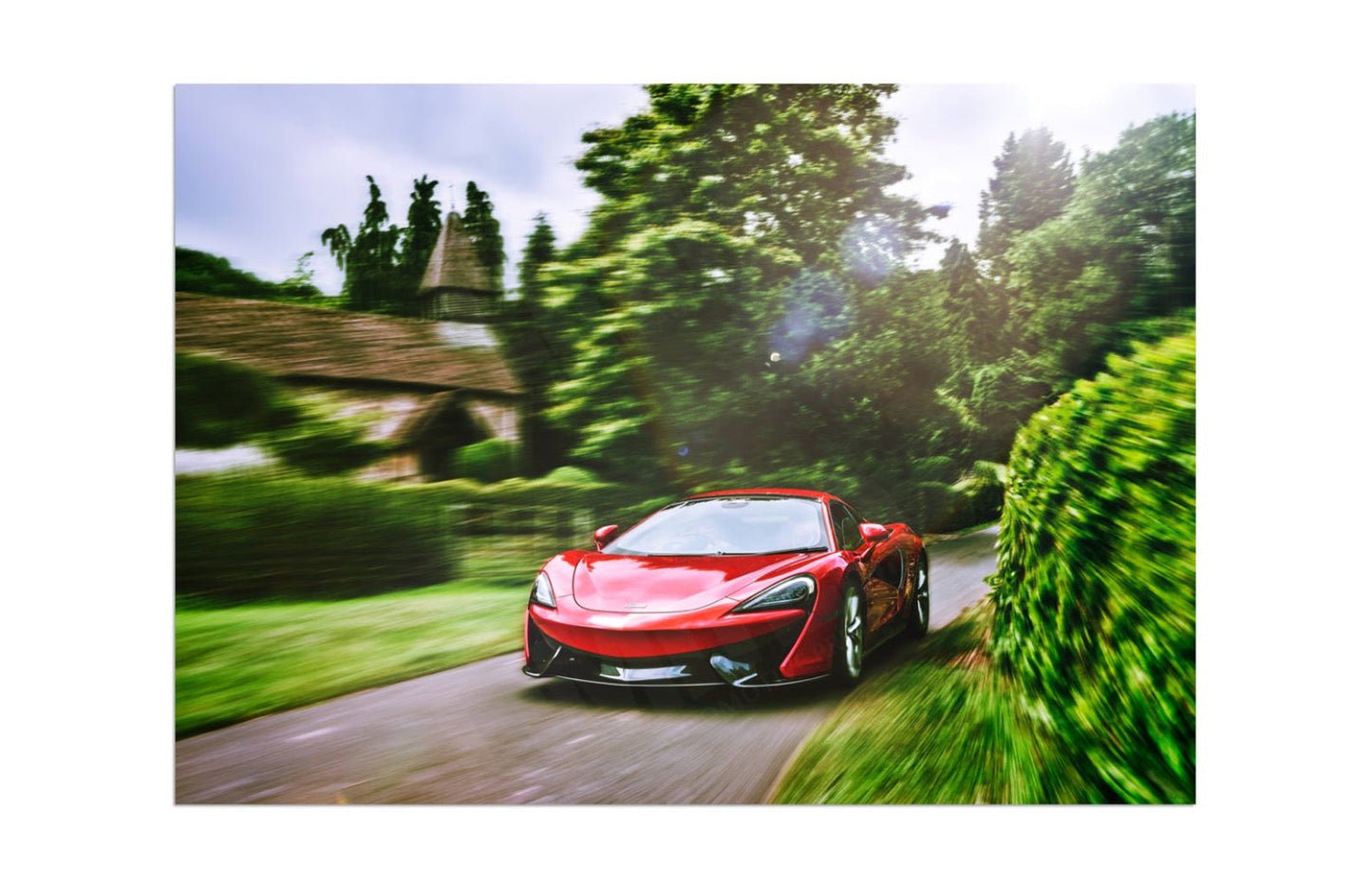 McLaren 570S in the Cotswolds