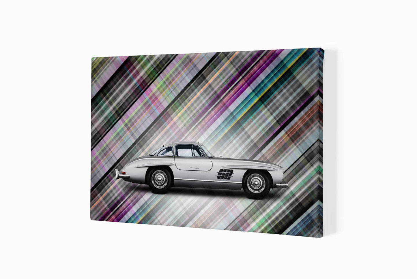 Mercedes-Benz 300 SL (technicolour tartan)