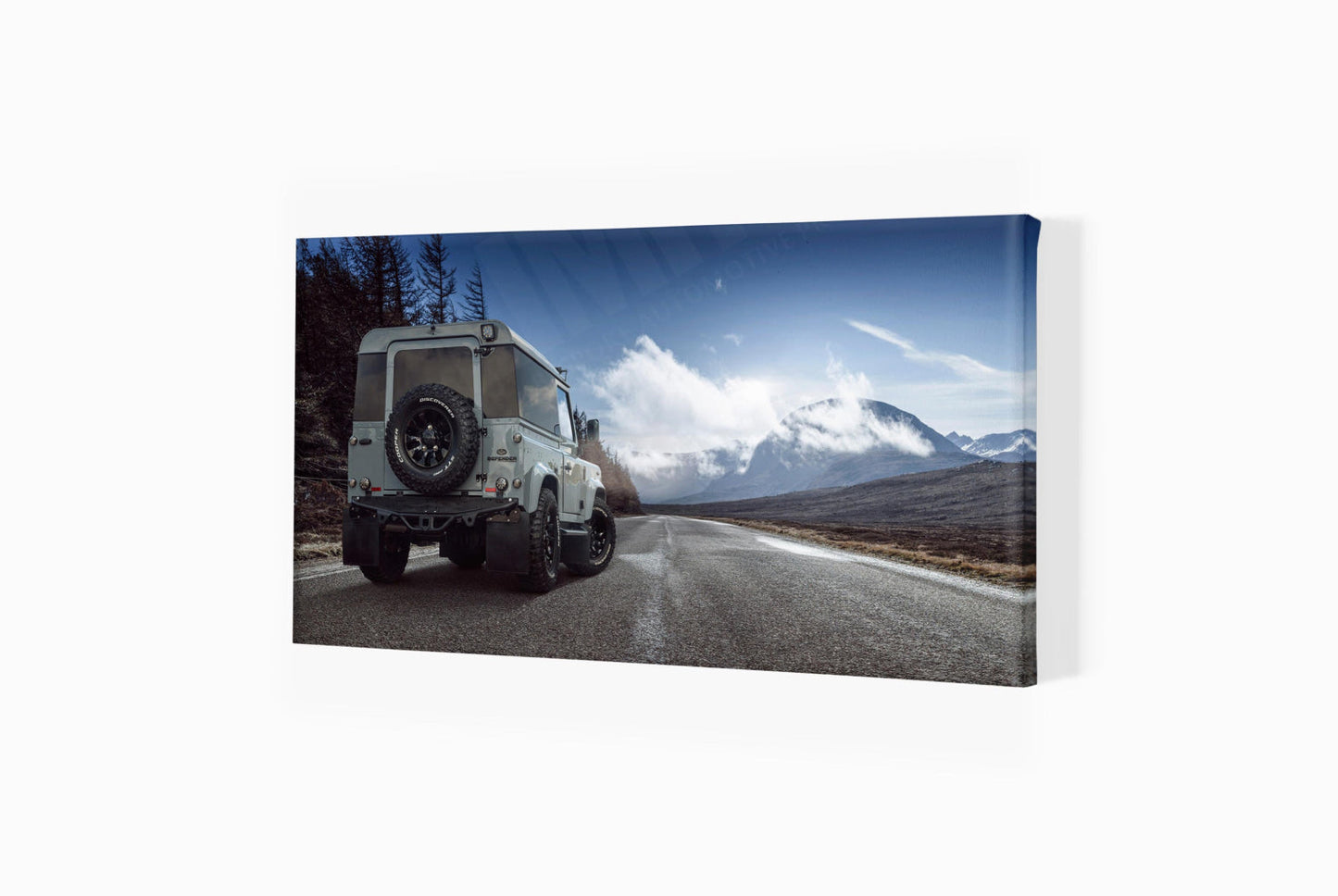Land Rover Defender 90 in Scotland