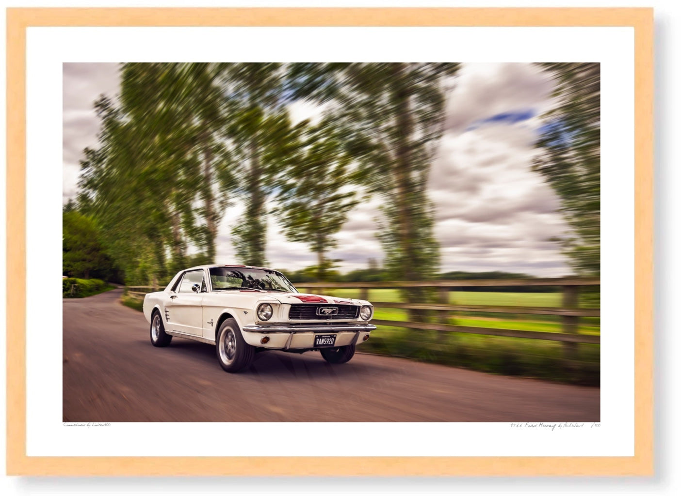 1966 Ford Mustang Coupe at Statfold Barn Railway