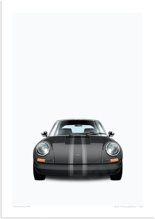Porsche 911 Outlaw (black, white)