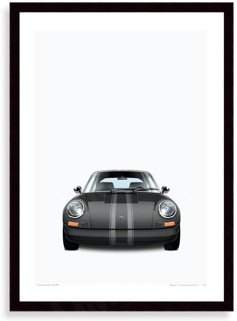 Porsche 911 Outlaw (black, white)