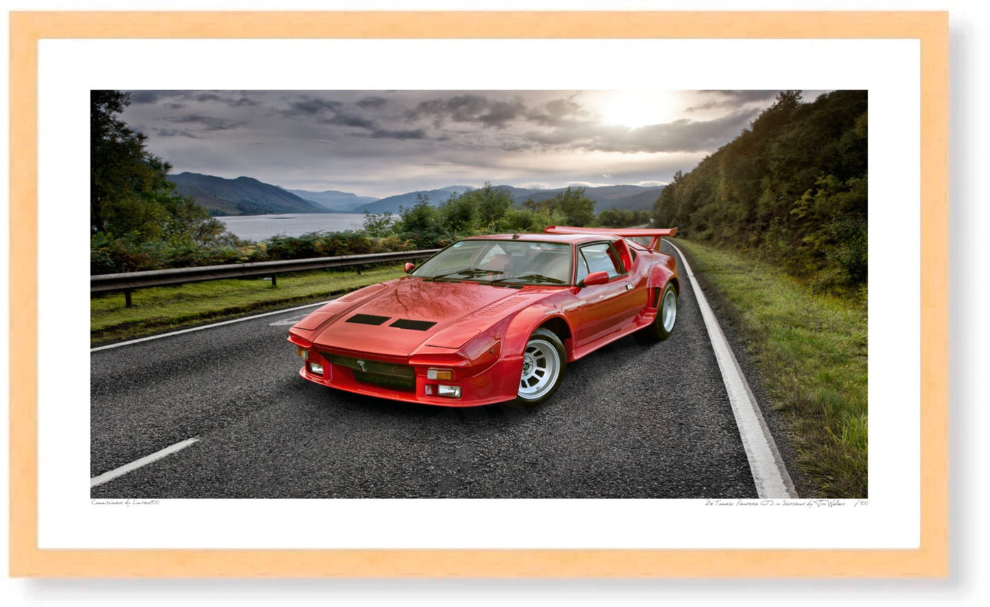 De Tomaso Pantera GT5 in Scotland