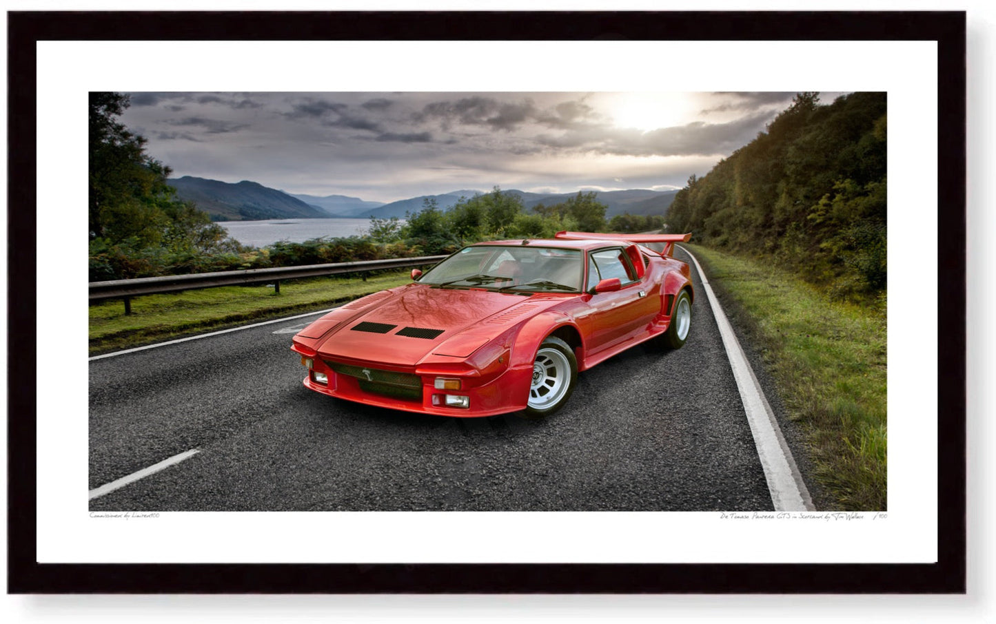 De Tomaso Pantera GT5 in Scotland