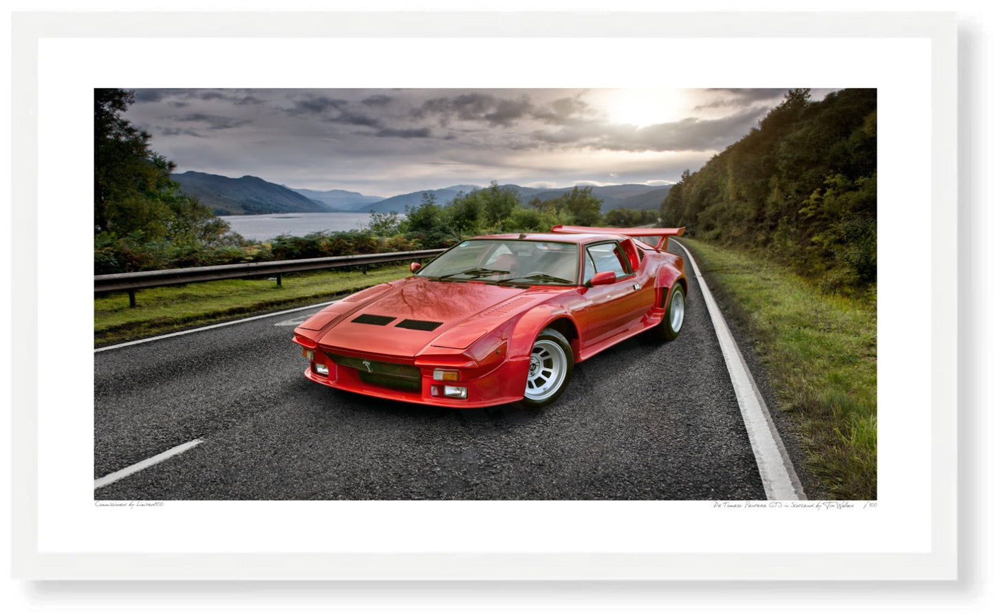 De Tomaso Pantera GT5 in Scotland