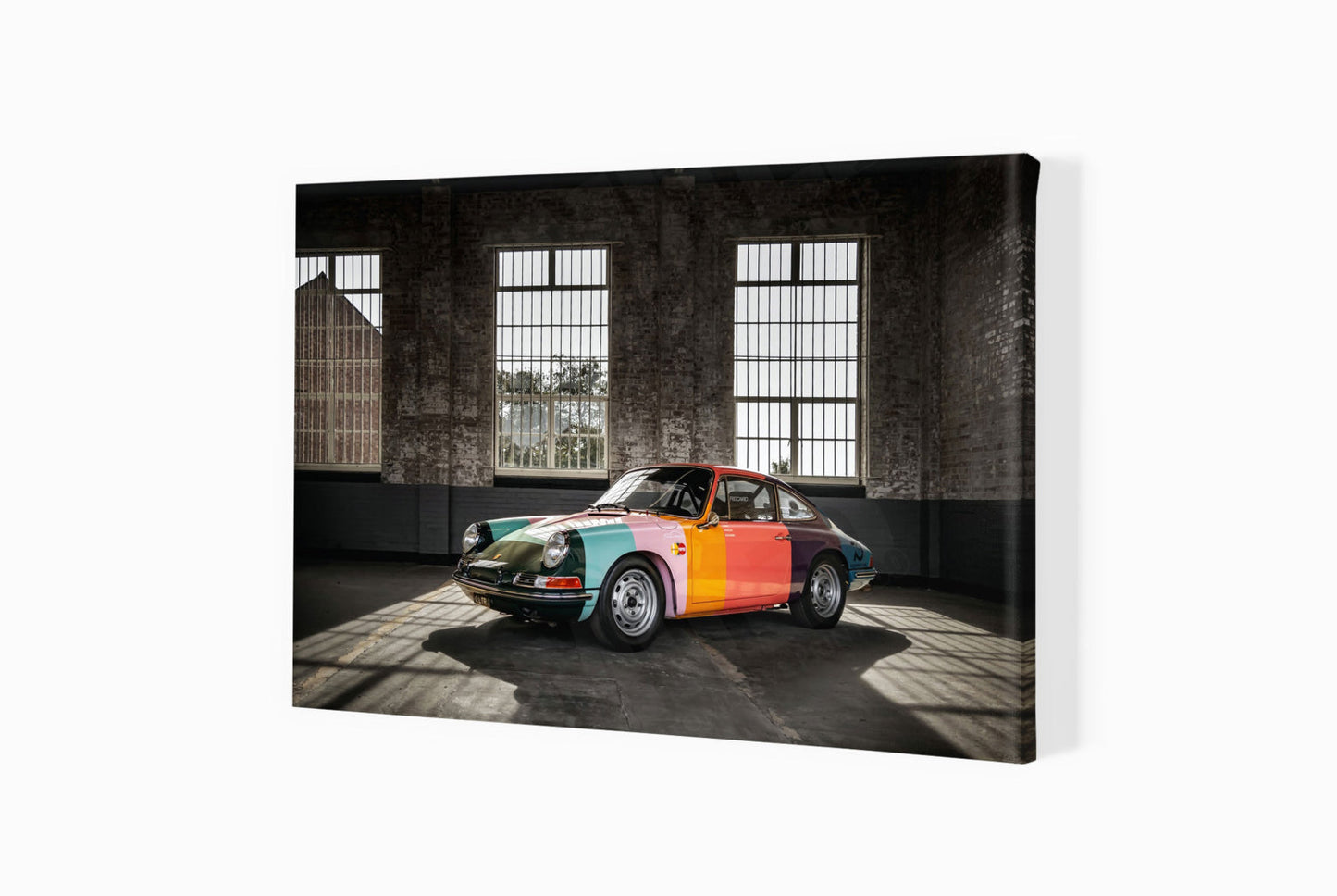 1965 Porsche 911 Paul Smith 'art car' at Bicester Heritage