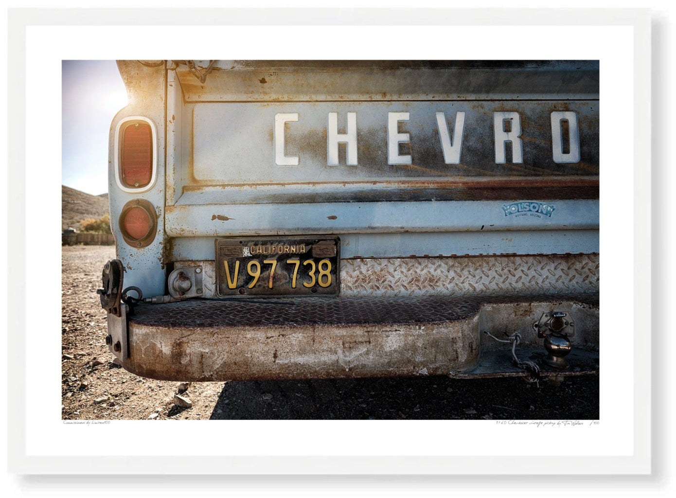 1960 Chevrolet vintage pickup