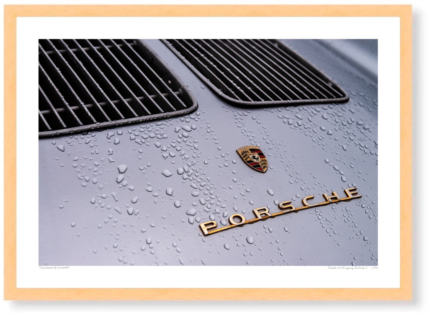 Porsche 356A Coupe detail