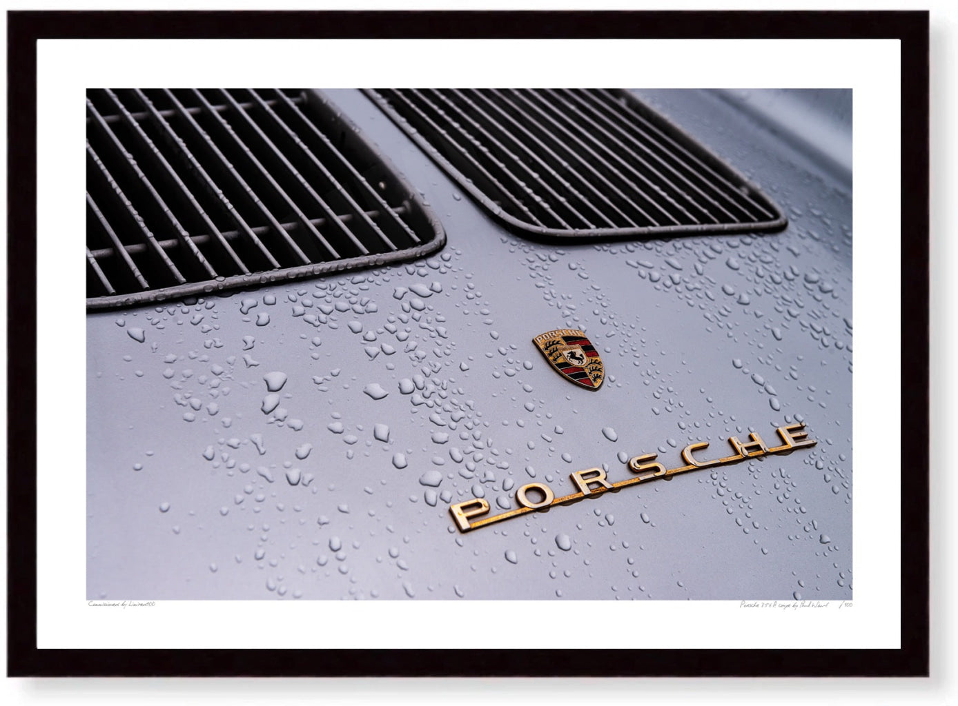 Porsche 356A Coupe detail