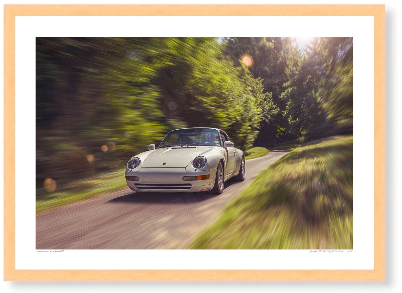 Porsche 911 (993) Carrera at Prescott Hill Climb