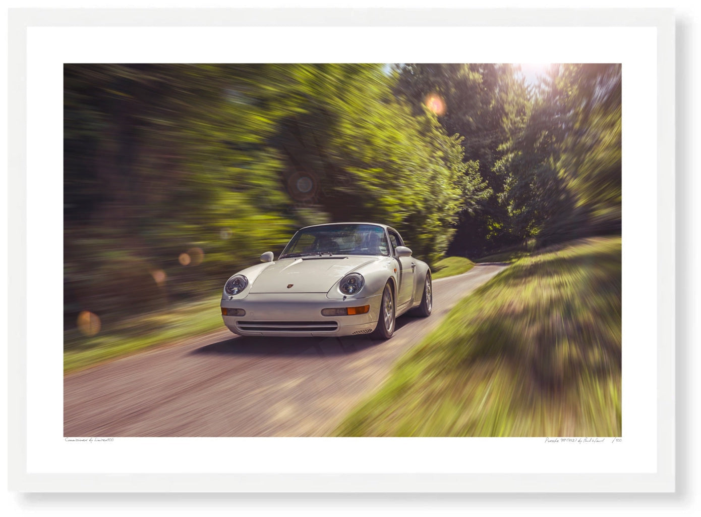 Porsche 911 (993) Carrera at Prescott Hill Climb