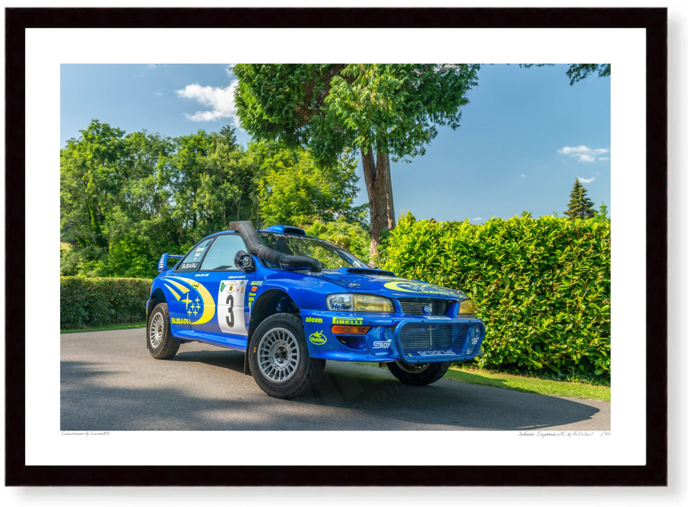Subaru Impreza WRC at Shelsley Walsh Hill Climb