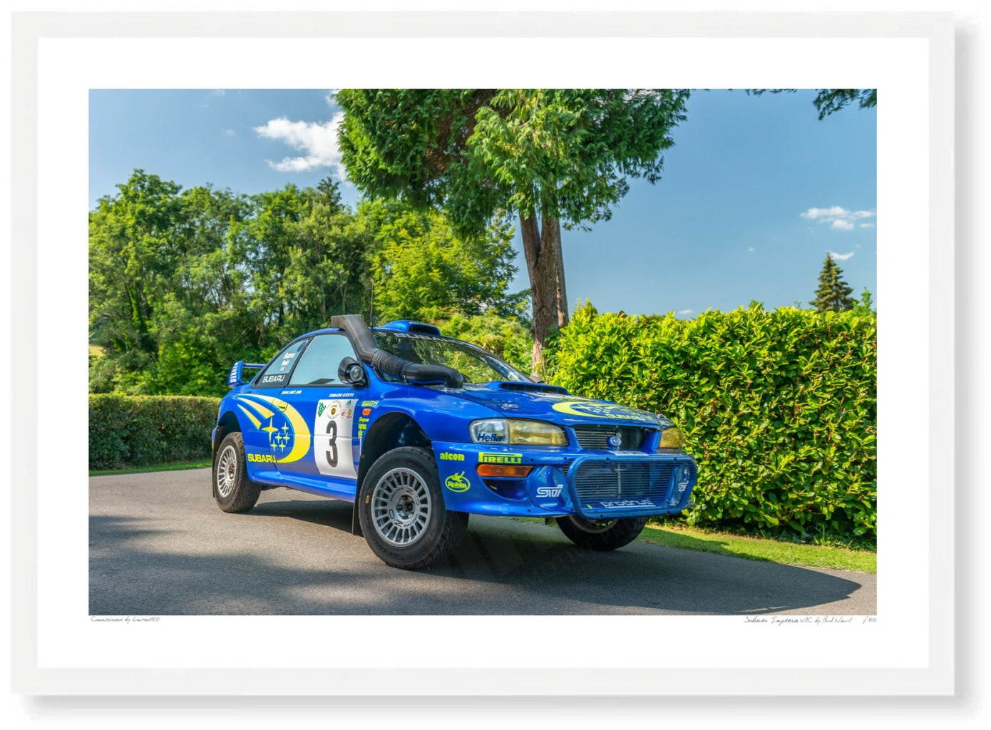 Subaru Impreza WRC at Shelsley Walsh Hill Climb