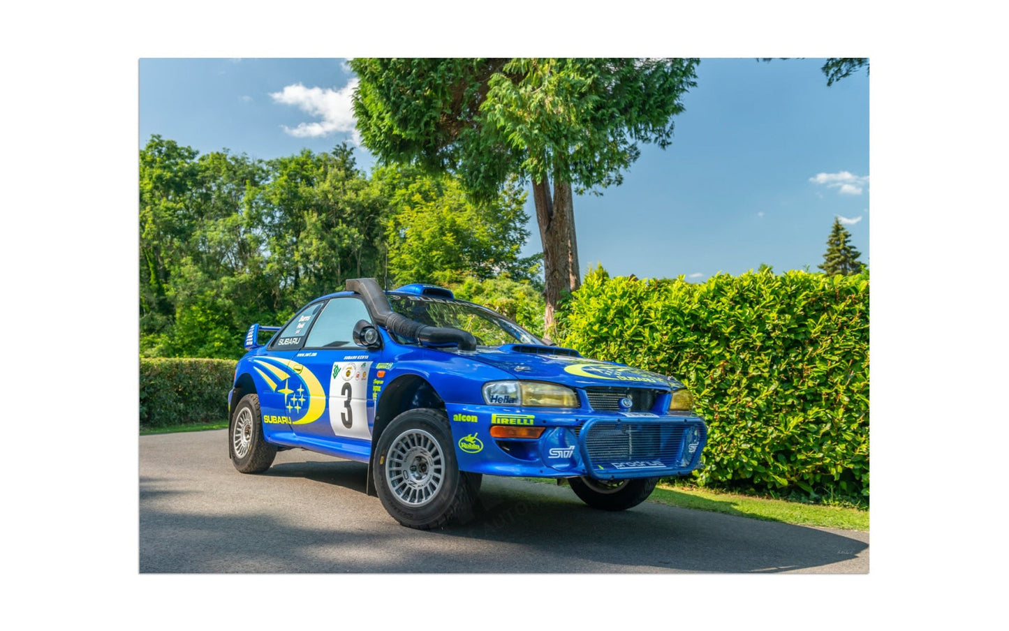 Subaru Impreza WRC at Shelsley Walsh Hill Climb